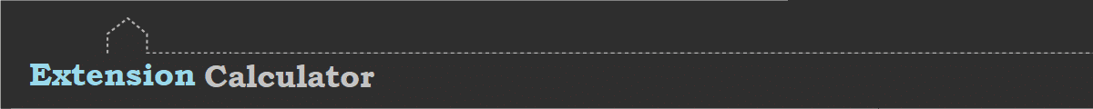 House Extension Cost Calculator